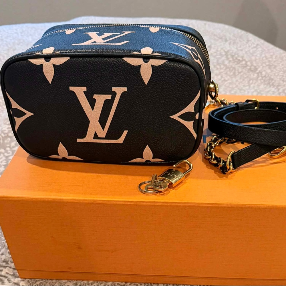 Louis Vuitton Black and Cream vanity Bag - Picture 6 of 8